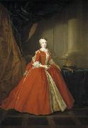 Louis de Silvestre, Portrait of the Princess Maria Amalia of Saxony in Polish costume.